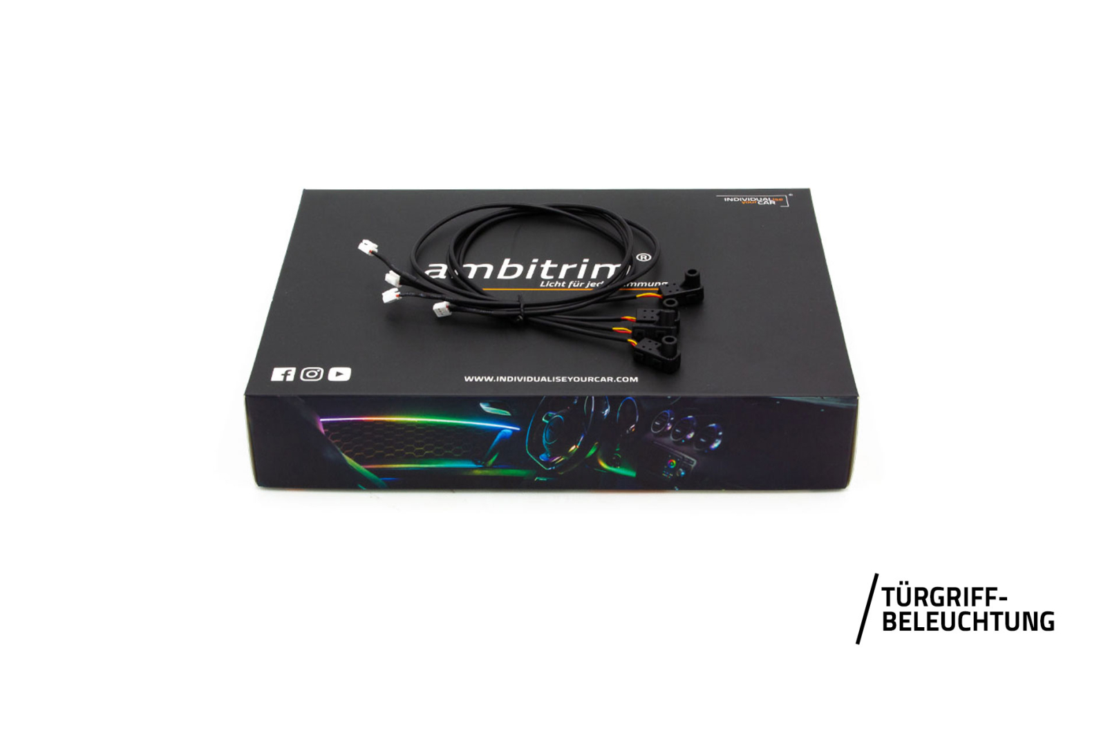 ambitrim® Digital RGB RGBIC FULL LED Ambientebeleuchtung Einzelkomponenten